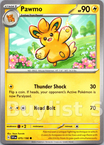 Pawmo [075/198] [Scarlet & Violet Base Set]