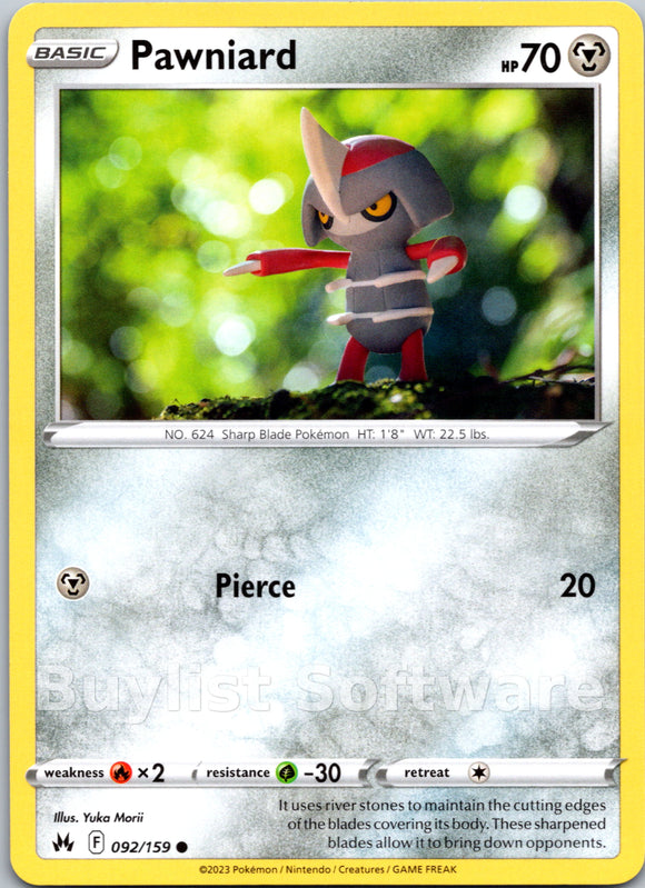 Pawniard [092/159] [Crown Zenith]