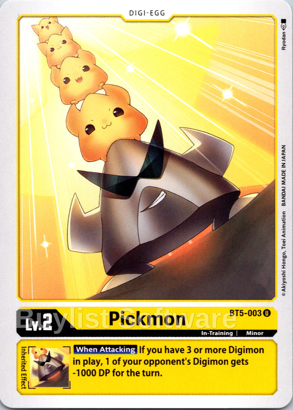 Pickmon [BT5-003] [Battle of Omni]