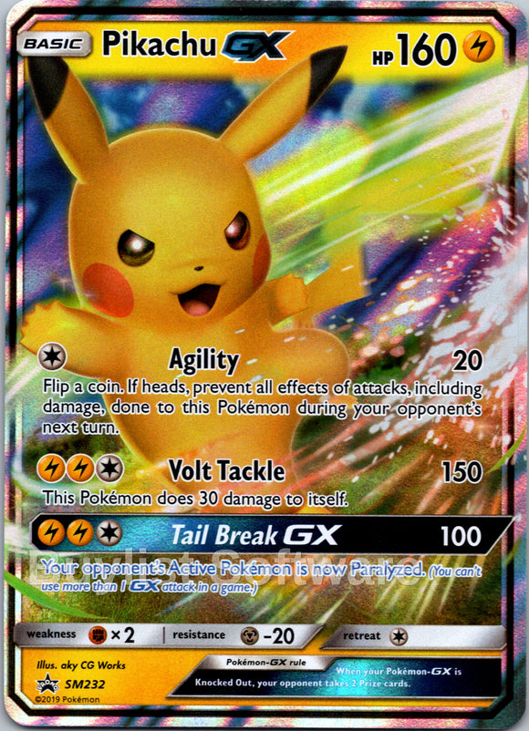 Pikachu GX [SM232] [Sun & Moon Promos] Holofoil
