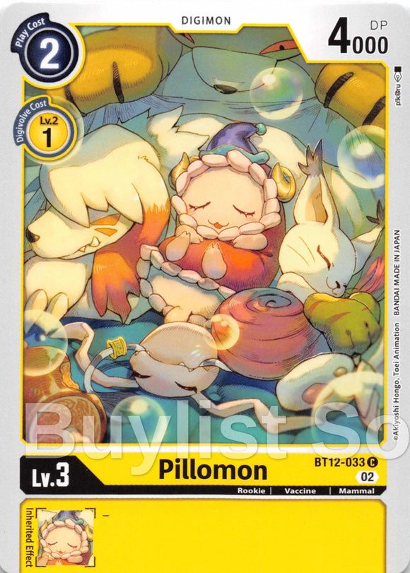 Pillomon [BT12-033] [Across Time]