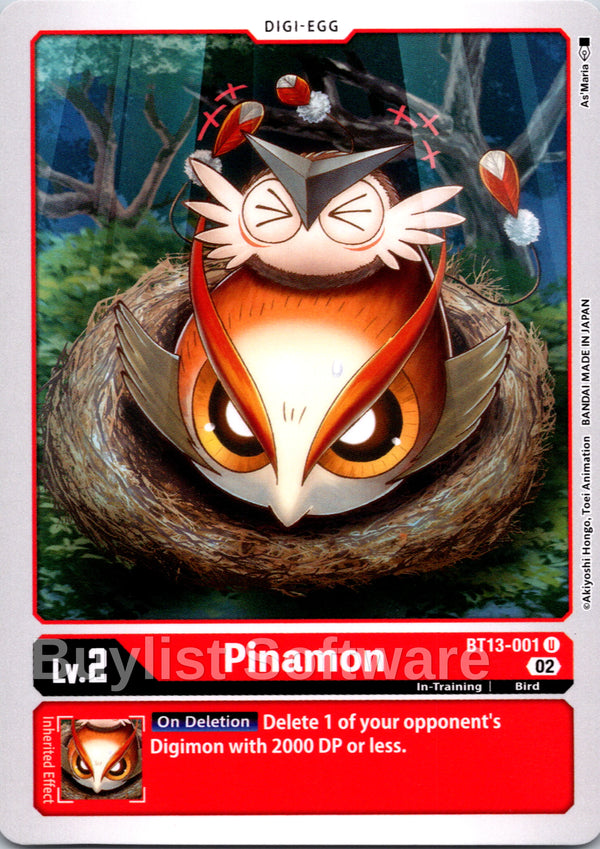 Pinamon [BT13-001] [Versus Royal Knights]