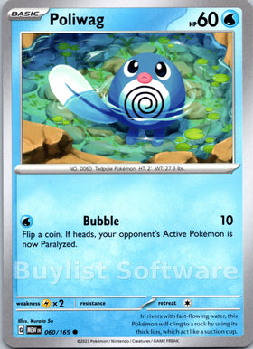 Poliwag [060/165] [Scarlet & Violet 151]