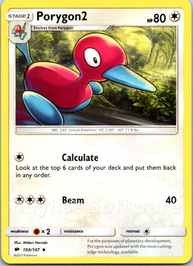 Porygon2 [104/147] [Burning Shadows]