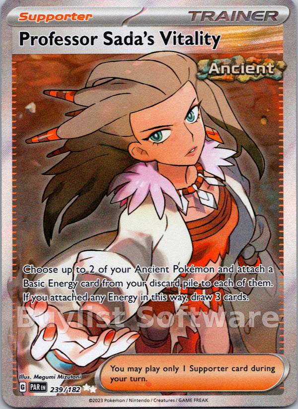 Professor Sada's Vitality [239/182] [Paradox Rift] Holofoil