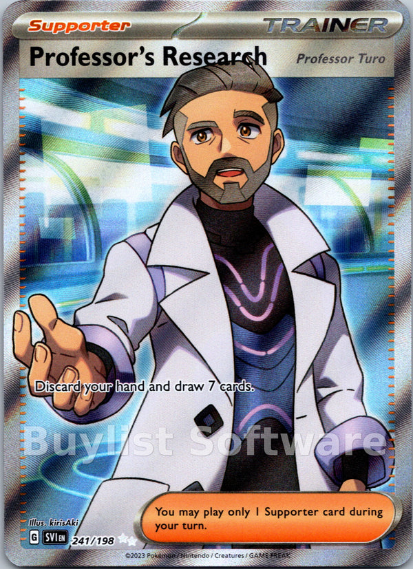 Professor's Research [241/198] [Scarlet & Violet Base Set] Holofoil