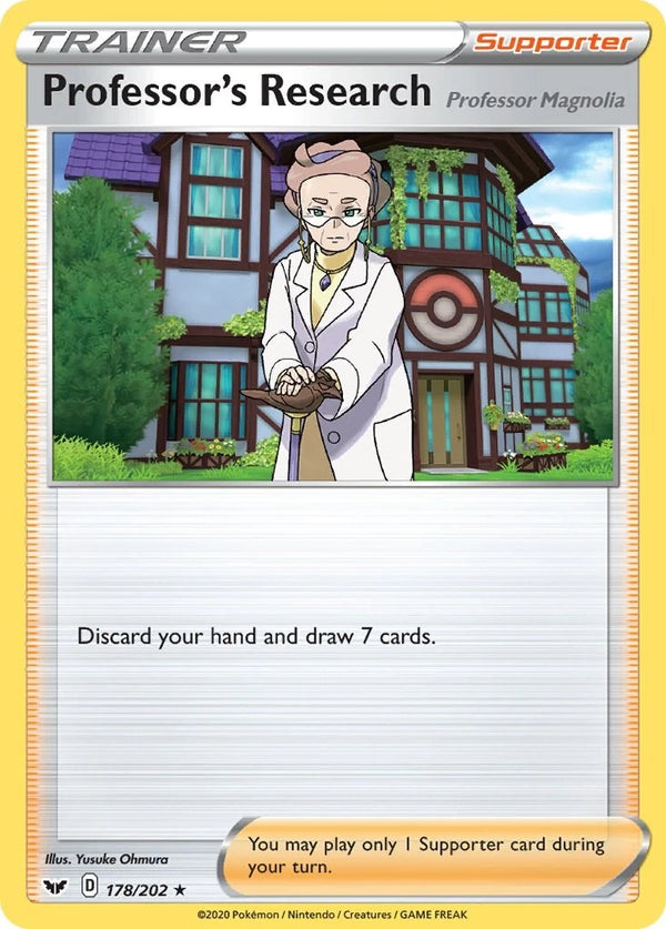 Professor's Research [178/202] [Sword & Shield Base Set] Holofoil