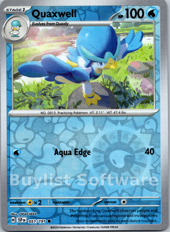 Quaxwell [051/191] [Surging Sparks] Reverse Holofoil