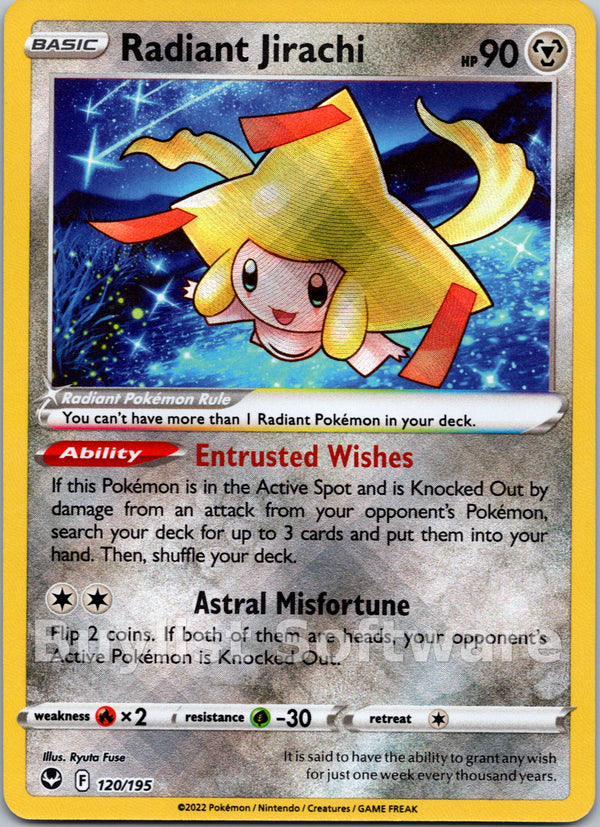 Radiant Jirachi [120/195] [Silver Tempest] Holofoil