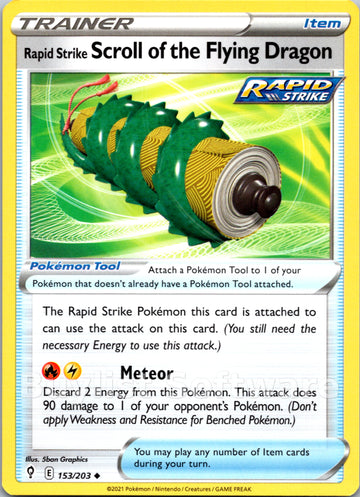 Rapid Strike Scroll of the Flying Dragon [153/203] [Evolving Skies]