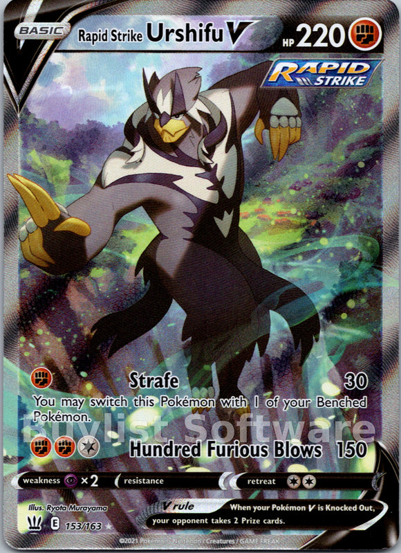 Rapid Strike Urshifu V [153/163] [Battle Styles] Holofoil