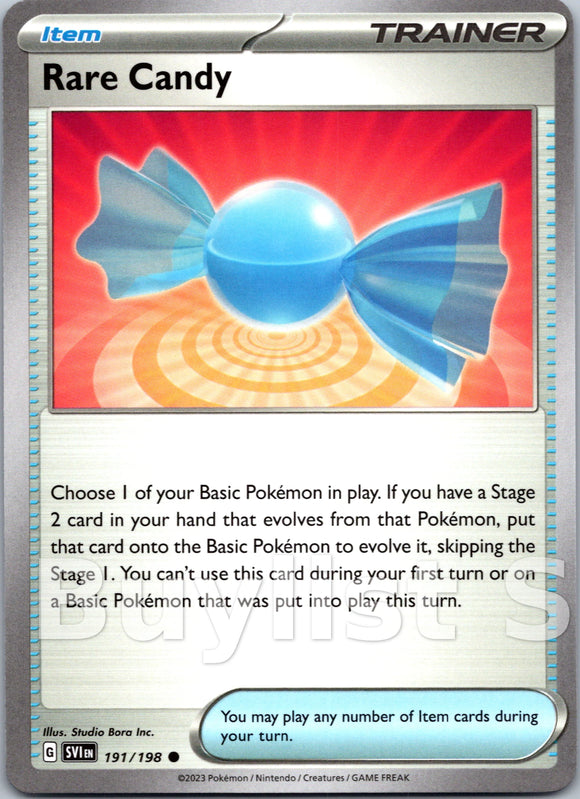 Rare Candy [191/198] [Scarlet & Violet Base Set]