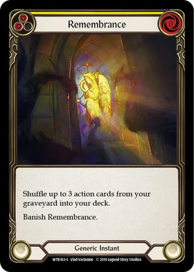 Remembrance [WTR163] [Welcome to Rathe] 1st Edition Normal