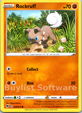 Rockruff [29/73] [Champion's Path]