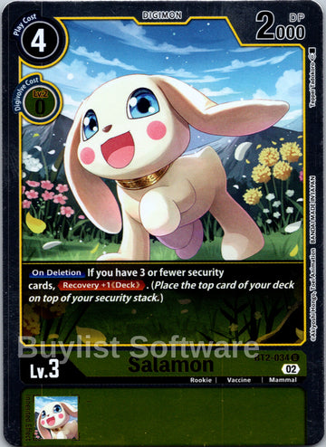 Salamon (Resurgence Booster Reprint) [BT2-034] [Resurgence Booster] Foil