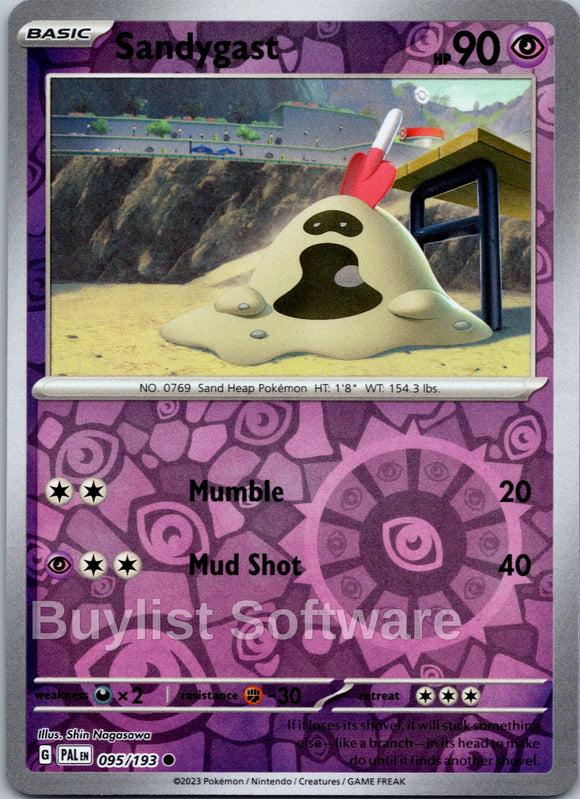 Sandygast [095/193] [Paldea Evolved] Reverse Holofoil