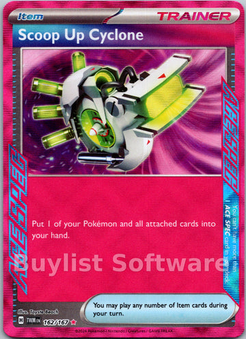 Scoop Up Cyclone [162/167] [Twilight Masquerade] Holofoil
