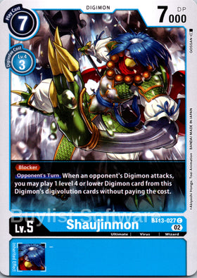 Shaujinmon [BT13-027] [Versus Royal Knights]