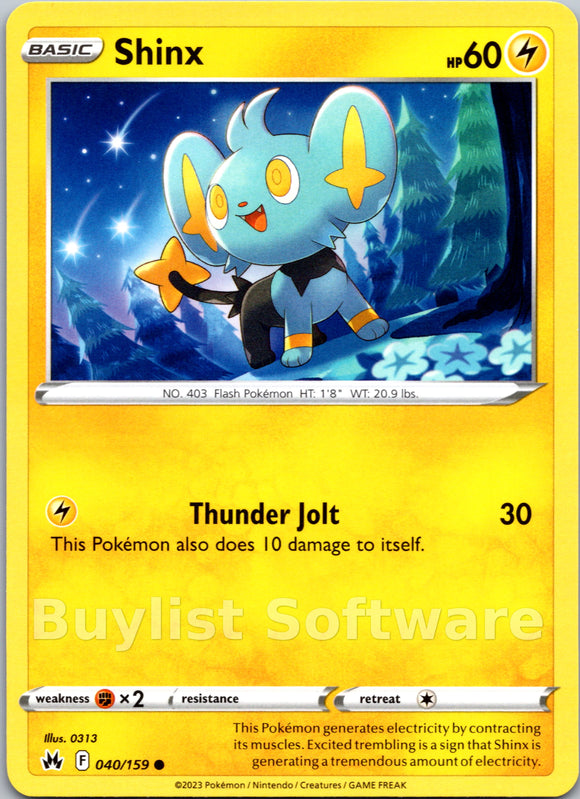 Shinx [040/159] [Crown Zenith]