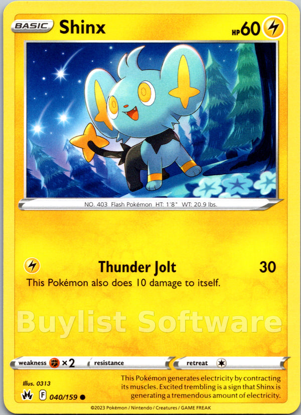 Shinx [040/159] [Crown Zenith]