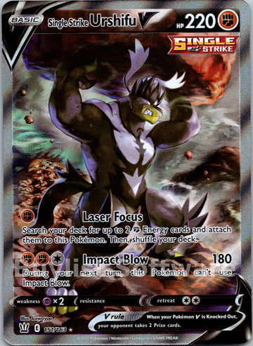 Single Strike Urshifu V [151/163] [Battle Styles] Holofoil