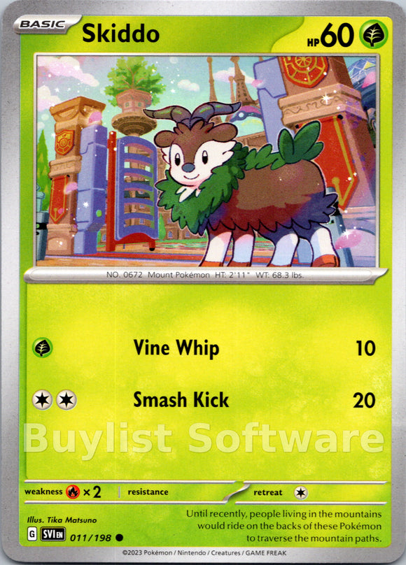 Skiddo [011/198] [Scarlet & Violet Base Set]