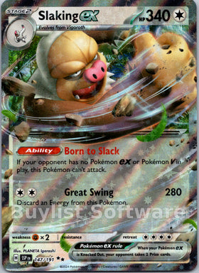 Slaking ex [147/191] [Surging Sparks] Holofoil