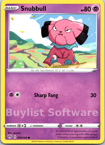 Snubbull [070/189] [Darkness Ablaze]