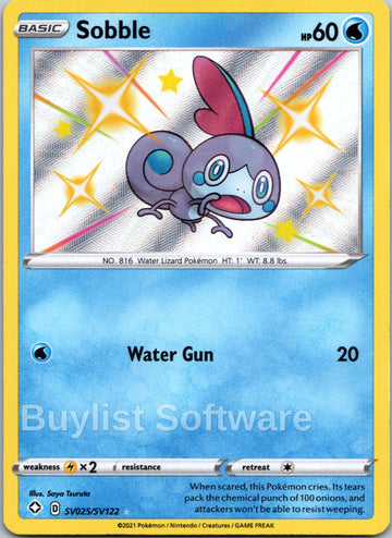 Sobble [SV025/SV122] [Shining Fates: Shiny Vault] Holofoil