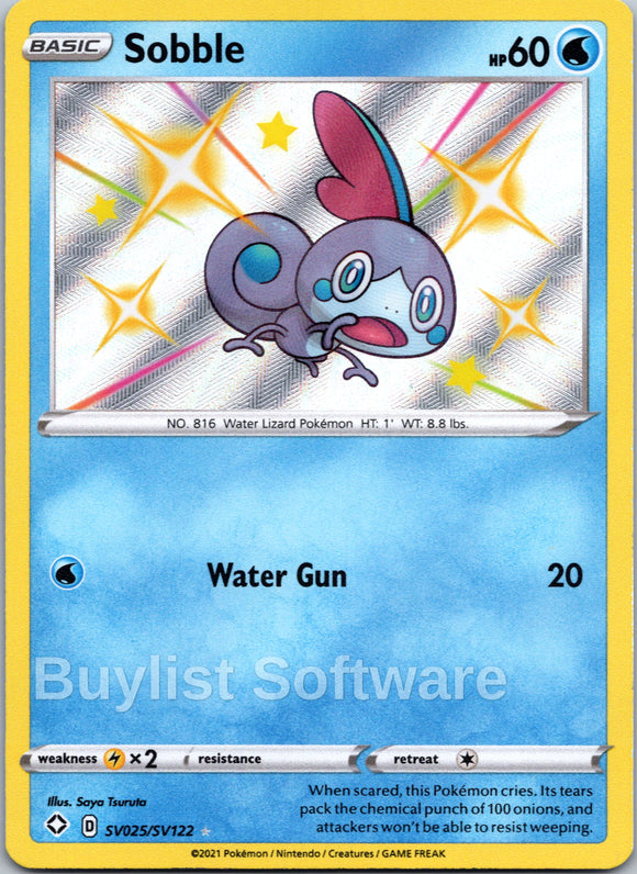 Sobble [SV025/SV122] [Shining Fates: Shiny Vault] Holofoil