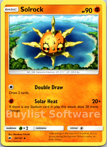 Solrock [69/147] [Burning Shadows]