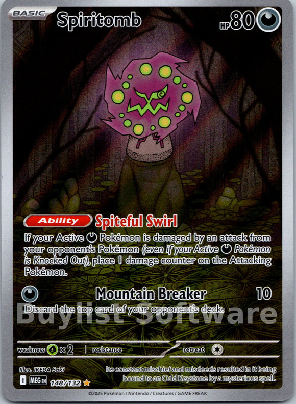 Spiritomb [148/132] [Mega Evolution] Holofoil
