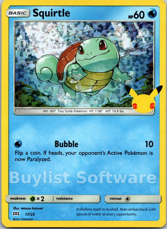 Squirtle [017/025] [McDonald's Promos 2021] Holofoil