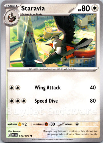 Staravia [149/198] [Scarlet & Violet Base Set]