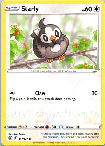 Starly [117/172] [Brilliant Stars]