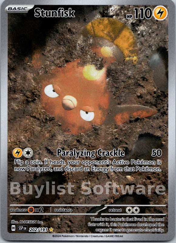 Stunfisk [202/191] [Surging Sparks] Holofoil