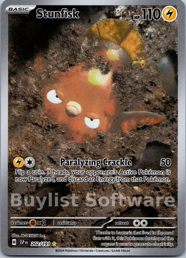 Stunfisk [202/191] [Surging Sparks] Holofoil