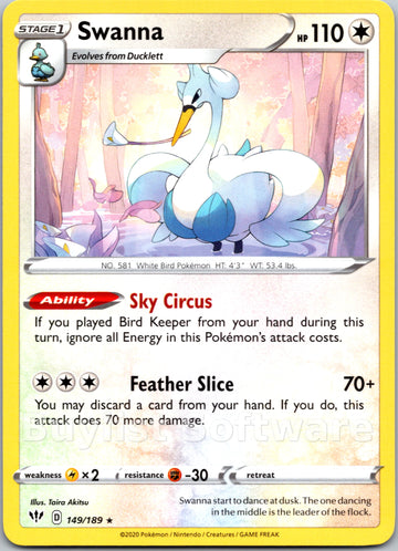 Swanna [149/189] [Darkness Ablaze]