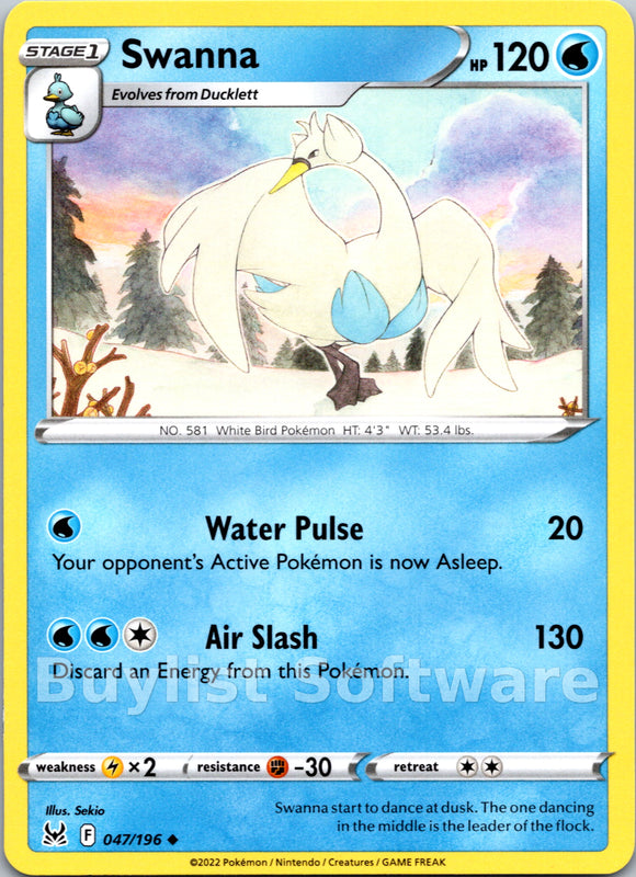 Swanna [047/196] [Lost Origin]