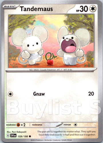 Tandemaus [159/198] [Scarlet & Violet Base Set]