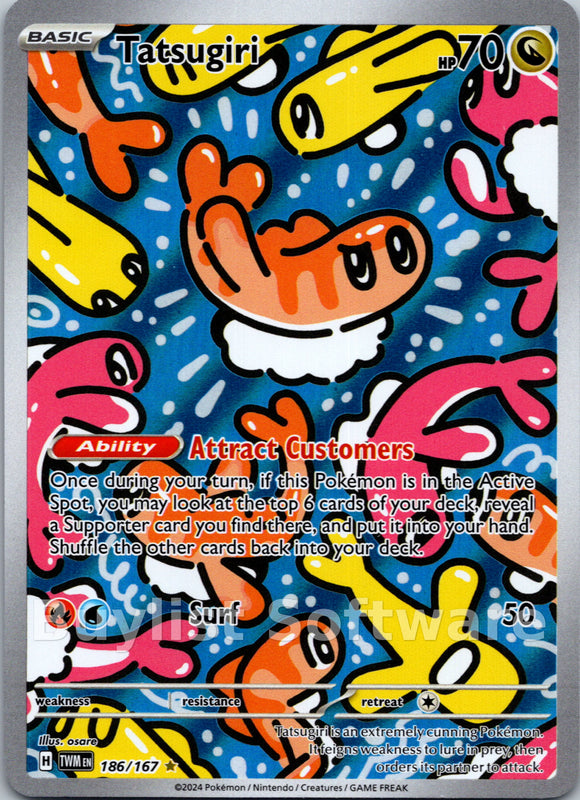 Tatsugiri [186/167] [Twilight Masquerade] Holofoil