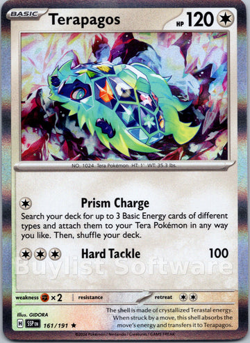 Terapagos [161/191] [Surging Sparks] Reverse Holofoil
