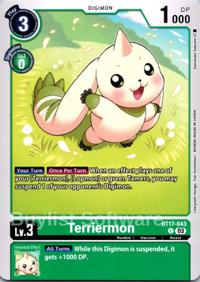 Terriermon [BT17-043] [Secret Crisis]
