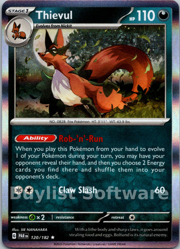 Thievul [120/182] [Paradox Rift] Holofoil