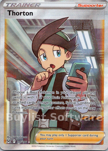 Thorton [195/196] [Lost Origin] Holofoil