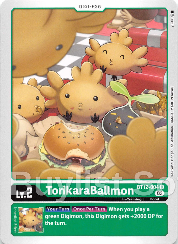 TorikaraBallmon [BT12-004] [Across Time]