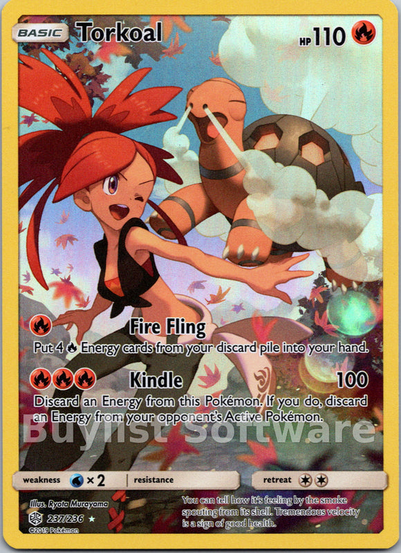 Torkoal [237/236] [Cosmic Eclipse] Holofoil