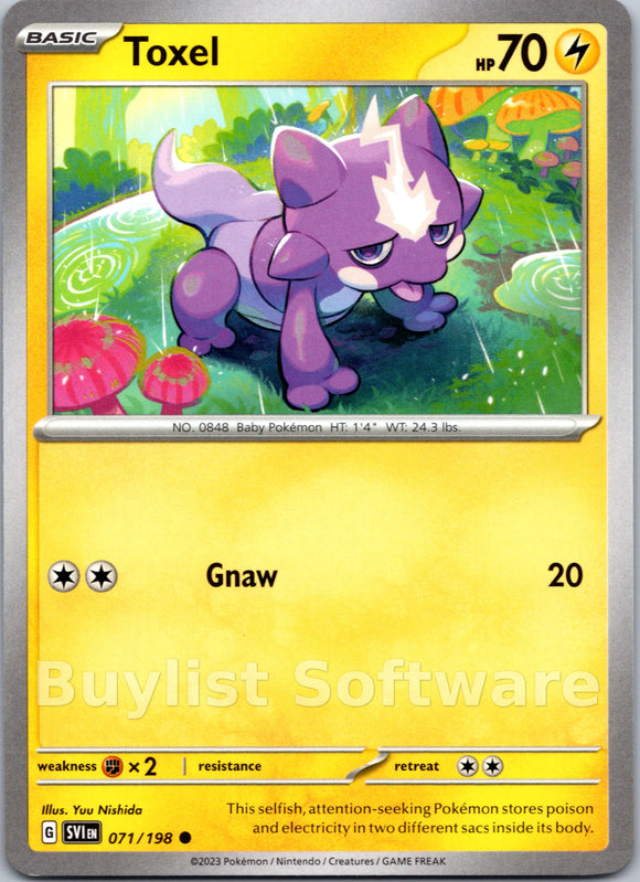 Toxel [071/198] [Scarlet & Violet Base Set]
