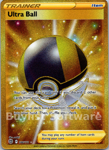 Ultra Ball [186/172] [Brilliant Stars] Holofoil