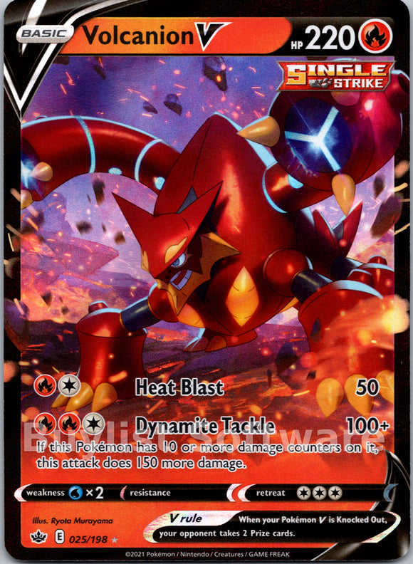 Volcanion V [025/198] [Chilling Reign] Holofoil